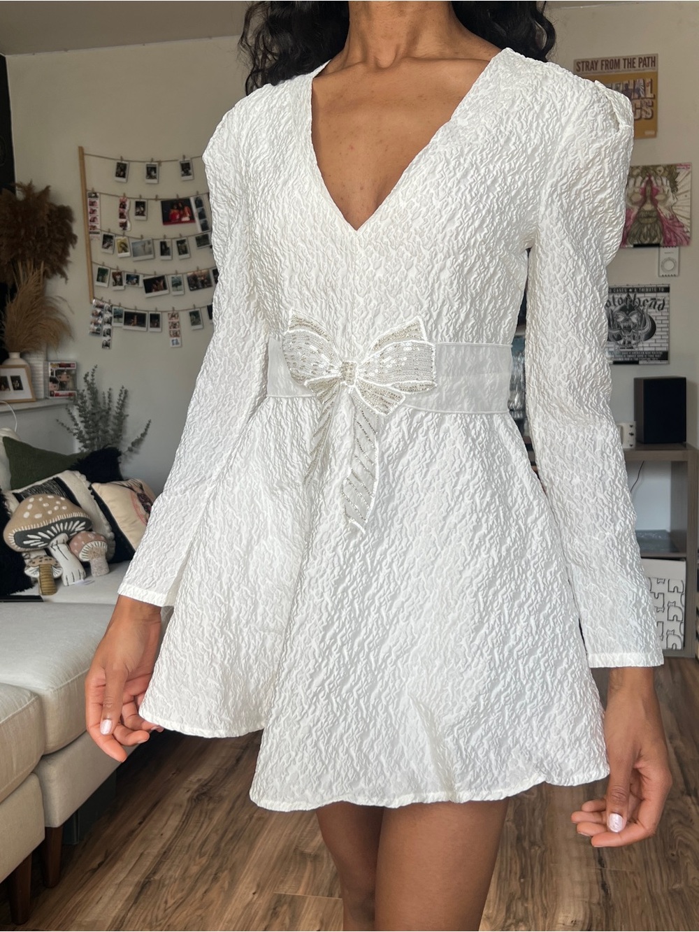 Sister Jane Amelie Jacquard Mini Dress